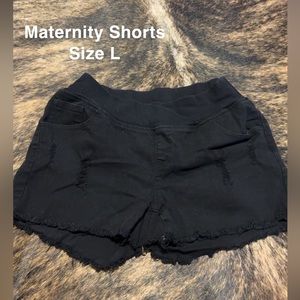 Maternity Jean Shorts